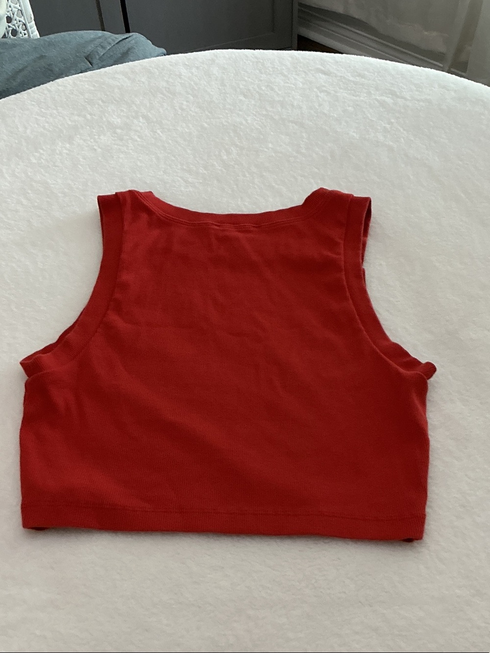 Forever 21 Rust Ribbed Cropped Tank - Picture 4 of 4